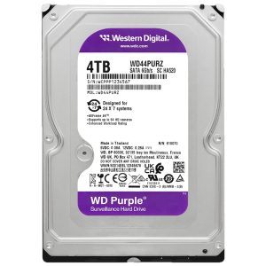Disco Duro WD Purple 4TB 3.5 Surveillance - WESTERN DIGITAL