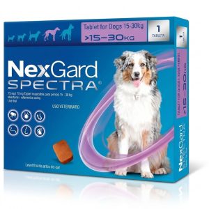 Antipulgas Nexgard Spectra Perros 15 A 30 Kg Masticable