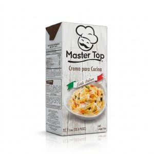 Crema de Leche para Cocinar Master top UHT Caja de 12L