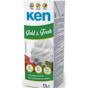 Crema Chantilly Ken Gold & Fresh 1L Sin Gluten UHT