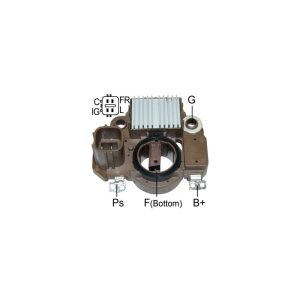 Regulador de Voltaje Alternador Honda Fit 75A Iskr