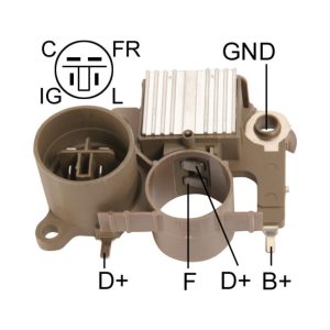Regulador de Voltaje ISKRO Honda Civic Mitsubishi