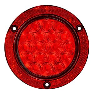 Reflector LED Exterior 16 Pulgadas Rojo ISKRO