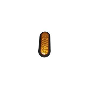 Faro Stop Ovalado ISKRO 52 LED Amarillo Universal