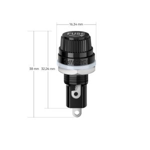 Portafusibles ISKRO 8 Vías Fusibles Tipo Europeo