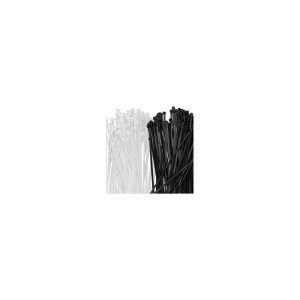 Precinto Plástico Negro 300mm x 4.4mm ISKRO