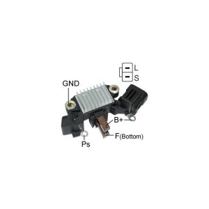Regulador de Voltaje Isuzu 6 Cilindros 24V Diesel