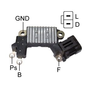 Regulador de Alternador Hitachi Isuzu 12V ISKRO