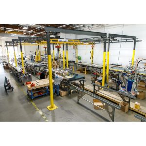 Puente Grúa Automático ISKRO 42 Metros Uso Industrial