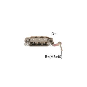 Diodera Alternador Mitsubishi 12V 40A Lester 12139