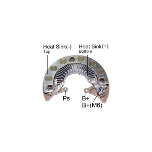 Diodera Alternador Ford Fusion 2006 2009 Isrk