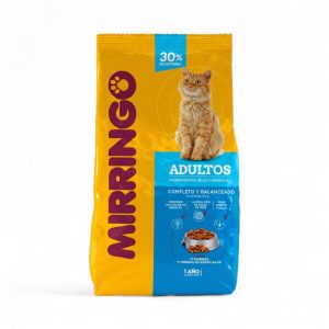 Gatarina Mirringo Gatos Adultos Bulto 20x1 Kg Nutrición Completa Y Frescura Duradera