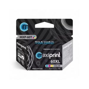 Cartucho de Tinta Maxiprint 60XL Tricolor Alternativo