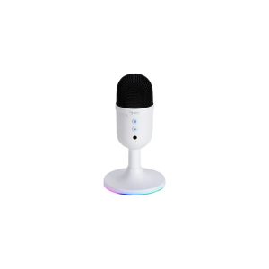 Micrófono Gamer Marvo MIC-06 WH Blanco RGB USB