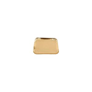 Bandejas Desechables Doradas 27x22 Pack 250 Fiestas