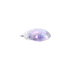Mouse Gamer Marvo M413 Transparente RGB 7200 DPI