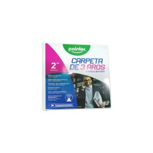 Carpeta Prointer 3 Aros 2 Pulgadas Carta Resistencia