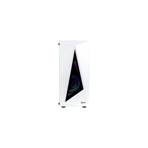 Case Gaming Marvo Ca-119 Wh Vidrio Templado Blanco