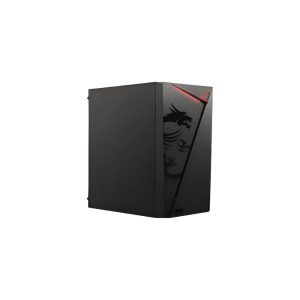 Chasis MSI MAG SHIELD M301 Micro ATX Negro LED Rojo