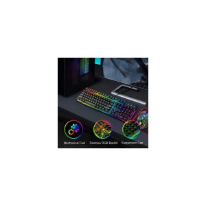 Teclado Gaming Mecánico Limed T13 RGB Español