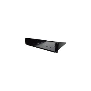 Bandeja de Rack Clásica Metalnet 01PT56 Negro 1U 19x19 pulgadas Robusta y Versátil