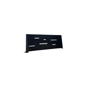 Bandeja De Rack Metalnet 01pt07 1U 19x6 Negro Protege Y Organiza Tu Equipo De Red Con Máxima Seguridad
