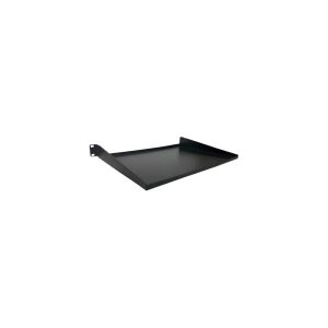 Bandeja de Rack Metalnet 01PT250 Lisa 1U 19x12cm Negra Versátil Soporte Robusto Optimiza Tu Espacio
