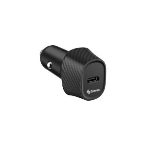 Cargador de Carro USB Steren 20W Carga Rápida Potente