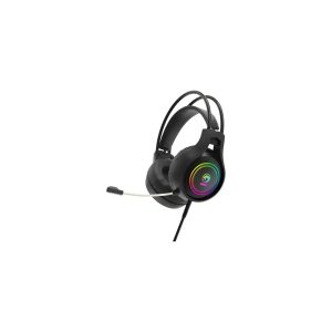 Audifono Gaming Marvo Hg8921 Tactic 30 con Micrófono Externo LED RGB para Sonido Envolvente y Confort Superior