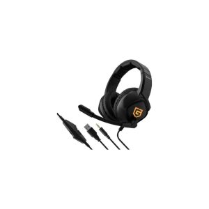 Audífonos Alámbricos Gaming Steren Modelo Steren Conector 3.5mm USB Sonido Immersivo Micrófono HD
