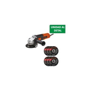 Esmeril Angular Black+Decker 920W 6 Discos