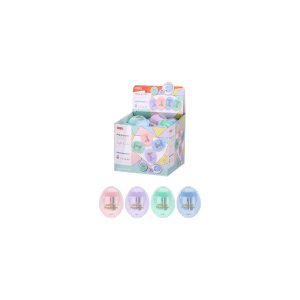 Sacapuntas Deli Macaron Pastel Display 36 Unidade