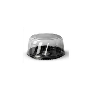 Tortera Darnel 17x10 50 Unds Contenedor Transparente Protector Para Pasteles Y Postres Exhibe Con Toque Profesional