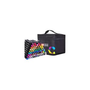Marcadores Deli Color Emotion 80 Colores Doble Punta