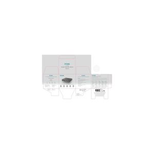 Switch Dlink DGS-1005A 5 Puertos Gigabit para Redes