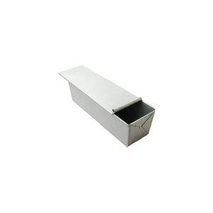 Molde Para Pan De Sandwich Aluminio Tapa Deslizable