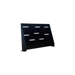 Bandeja De Rack Metalnet 2U 19x12 Negro Para Redes