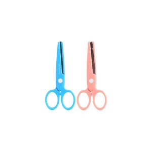 Tijeras Escolares Deli Bumpees Hojas de Acero 12 Pcs