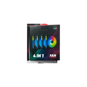 Ventiladores Gamer Combo 4 en 1 Leader Tech FC-01 RGB