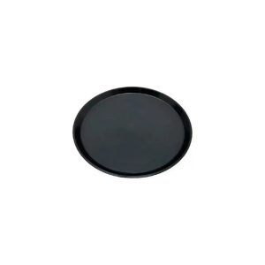 Bandeja de Servicio Camarero Alfa 40cm Negra Redonda