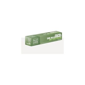 Papel Aluminio Alum-Were Rollo 80 Metros Multiuso Pro