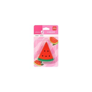 Goma de Borrar Deli Sandia Pack 24 Unidades Suave
