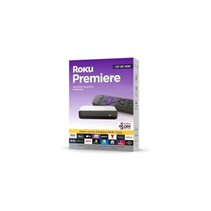 Roku Premiere 4K UHD Streaming TV Box Control Remoto