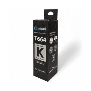 Tinta Maxiprint T664k Negro Recarga Para Impresora