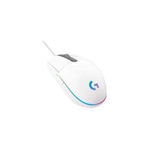Mouse Logitech G203 Gaming Blanco RGB Precisión