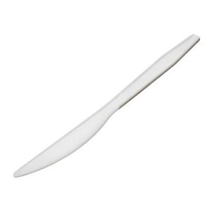 Cuchillo Desechable Blanco (1000 Unidades)
