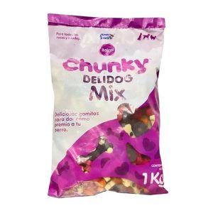 Snack Para Perros Delidog Mix Surtido Huesos (1 Kg)