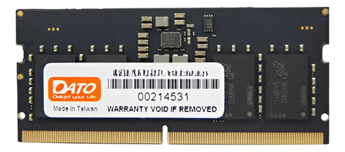 Memoria RAM Dato 16GB 4800MHz SODIMM DDR5 Notebook