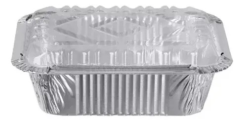 Envase Aluminio 990 Tapa Transparente Bulto 250 Unid