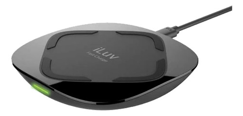 Cargador Inalámbrico iLuv 10W Qi Fast Negro